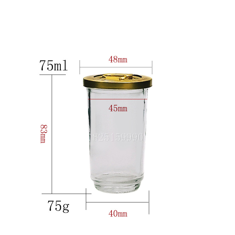 厂家生产75ml50ml小酒杯玻璃杯宽口压杯一两烈酒杯白酒杯赠品酒杯