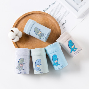 纯棉儿童内裤批发卡通男童平角裤中大童宝宝内裤童装短裤一件代发