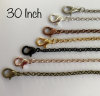 Metal accessory, necklace, simple and elegant design, wholesale