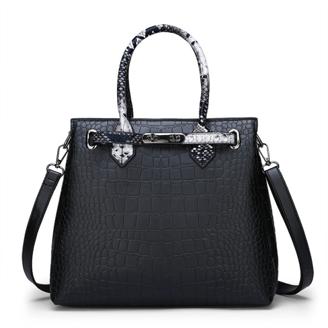 women’s bags new fashion crocodile pattern ladies Single Shoulder