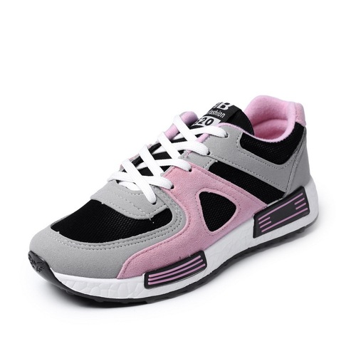  Spring and Autumn Korean Style Sports Shoes Women's Versatile Casual Shoes Forrest Gump Shoes Student Breathable Sneakers Flat Running Shoes