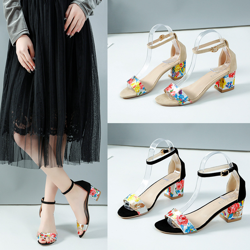 Chaussures été pour femme en Caoutchouc - Ref 3346847 Image 1