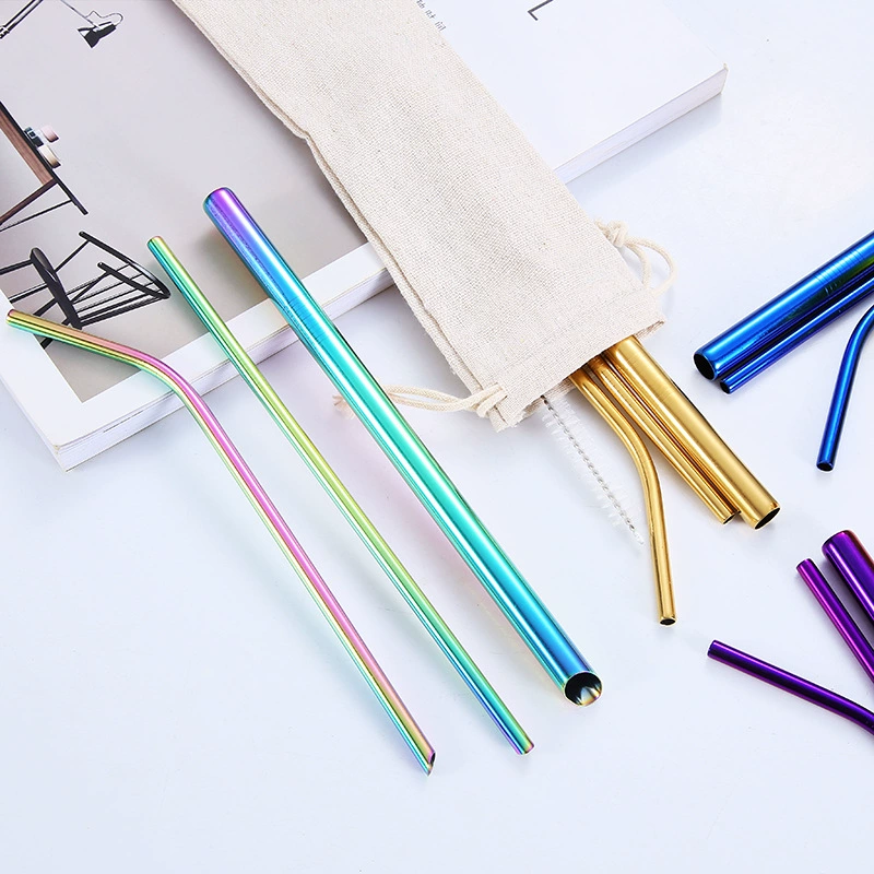 Creative straw stainless steel, set