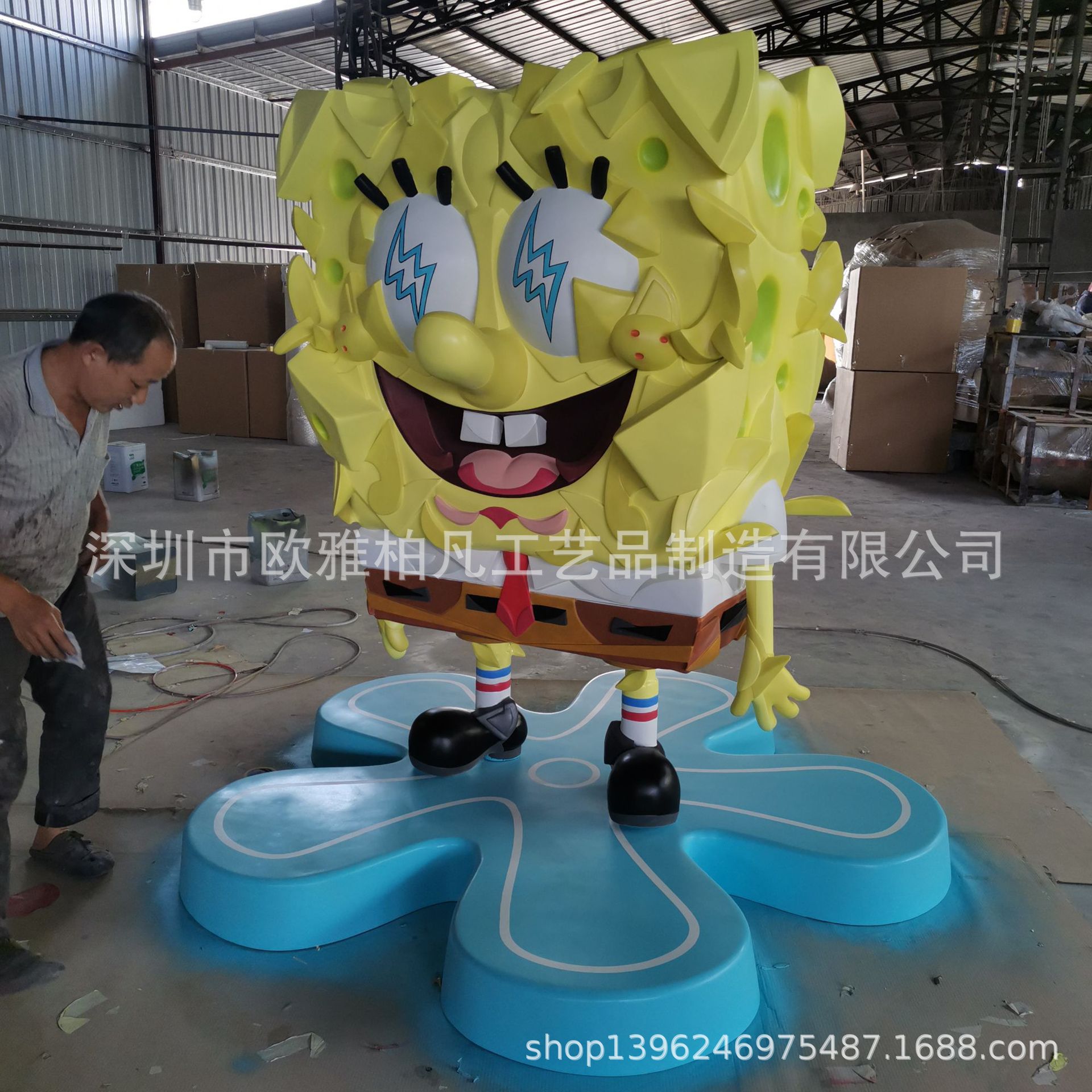 玻璃钢不锈钢雕塑 金属户外园林广场景观小品 落地标识异形摆件