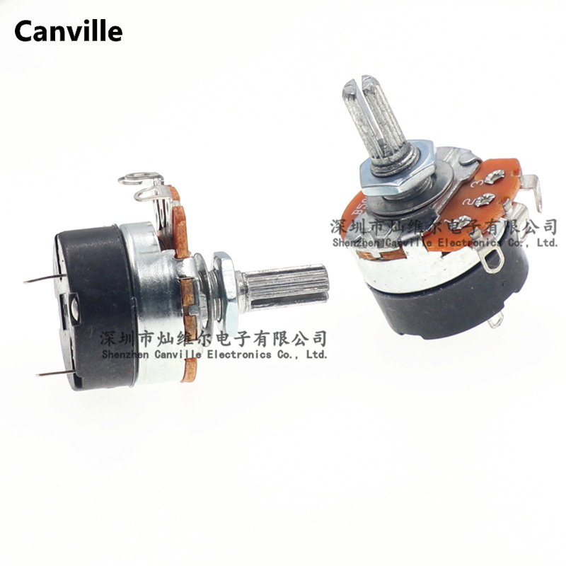 全新现货 WH138-1-B50K 电位器带开关RV24调光速器可调碳膜热卖