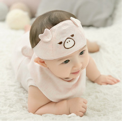 2021 Newborn Pig Snout Hat Infant Hat Summer Thin models Empty Top Hat Protect Snout Hat Newborn Cap