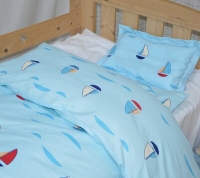 批发棉质幼儿园六件套 卡通儿童午睡空调被 新疆棉幼儿园被子定制|ru