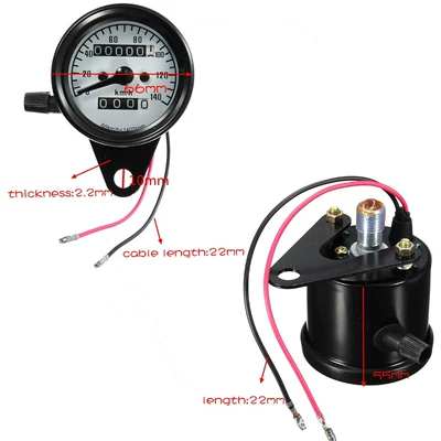70 Modification/Monkey Bike Odometer – Motorcycle Safety Supplies