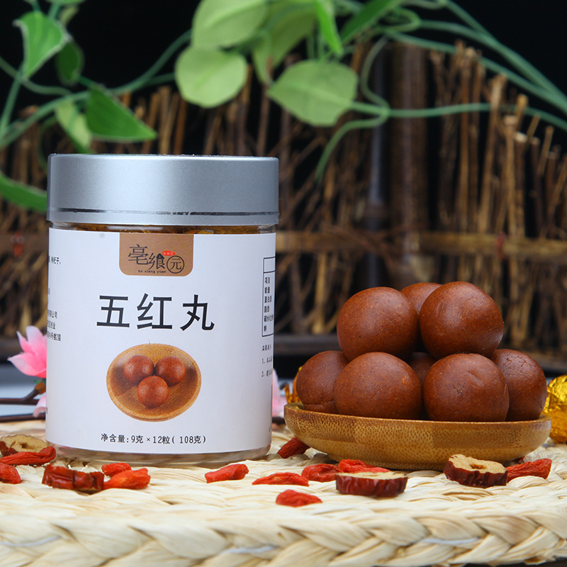 Five red Peanut Red bean Jujube Taste Cephalostachyum oem OEM Hong Wan
