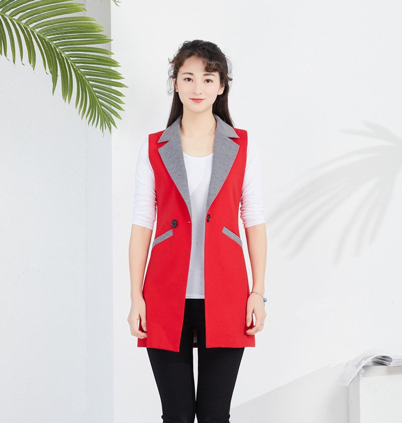 Gilet femme en Mélange de fibres chimiques - Ref 3316204 Image 18