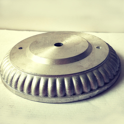 T10—19537厂家直销 铸铁条纹台灯底座 喷漆铁艺配件