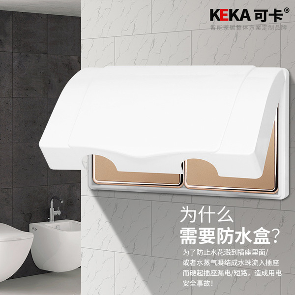 Waterproof light panel for home use