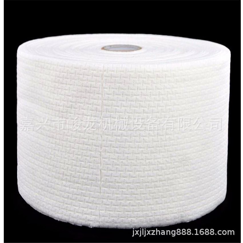 卷筒式洗脸巾 棉柔巾卷筒折叠机 懒人抹布分切机