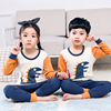 children Long johns suit Spring and autumn payment CUHK pure cotton pajamas Autumn Home Furnishings Underwear Long sleeve Children's clothing