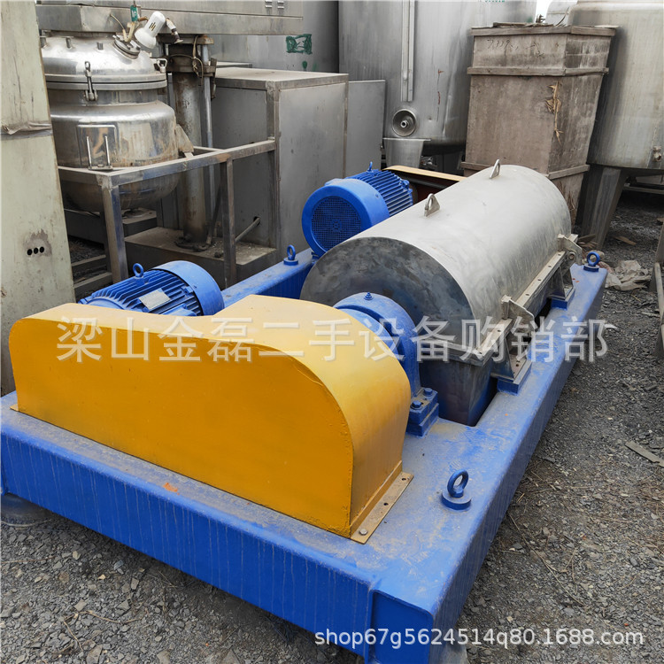 转让 二手平板密闭离心机 二手平板下卸料离心机 二手卧螺离心机