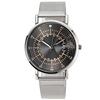 Steel belt, fashionable trend watch, quartz watches for leisure, simple and elegant design