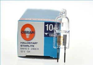 Osram, вольфрамовая лампа, светильник, 12v, 10W, оптика