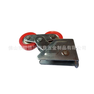 2008双轮29*19宽窗轮滑轮不锈钢门窗轮轴承高级钢轴 2078