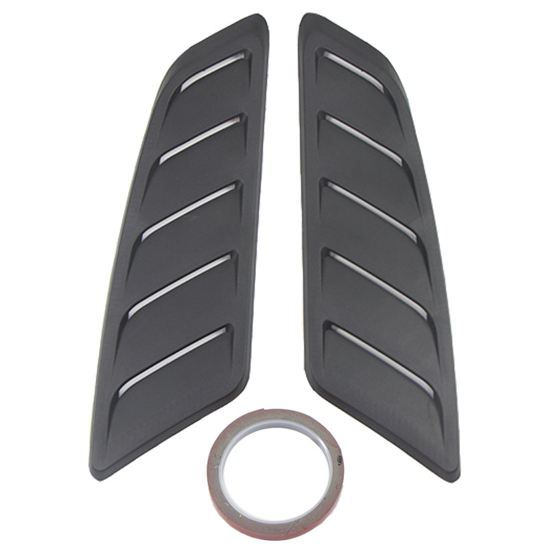 汽车假出风口机盖假风口引擎盖装饰风口改装通风口进气口进风口贴