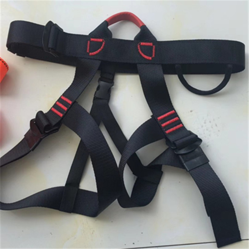 安全带攀岩半身式高空作业保险带装备减震高空防护专用背带式