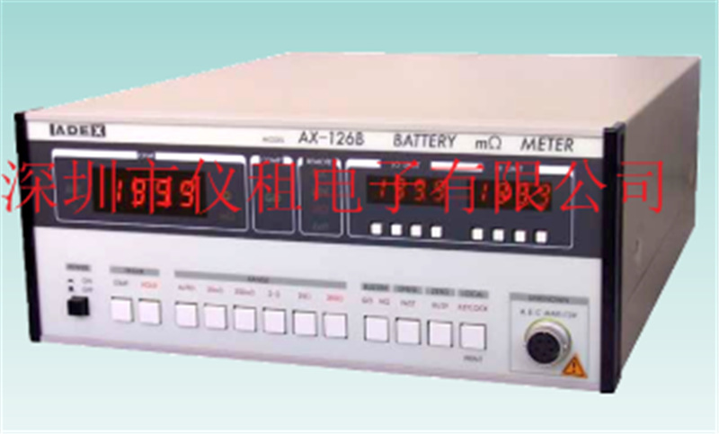 销售 租赁 回收日本ADEX AX-126B 电池数字mΩ电表 AX126B