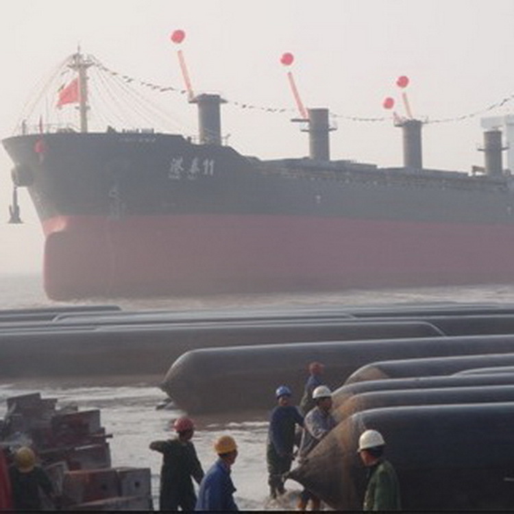 青岛顺航生产高品质船舶装备起重滚动防爆船舶下水气囊