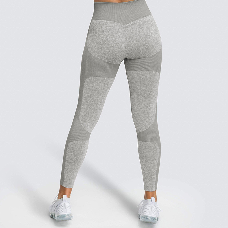 Seamless Knitted Moisture Wicking Yoga Pants NSNS10712