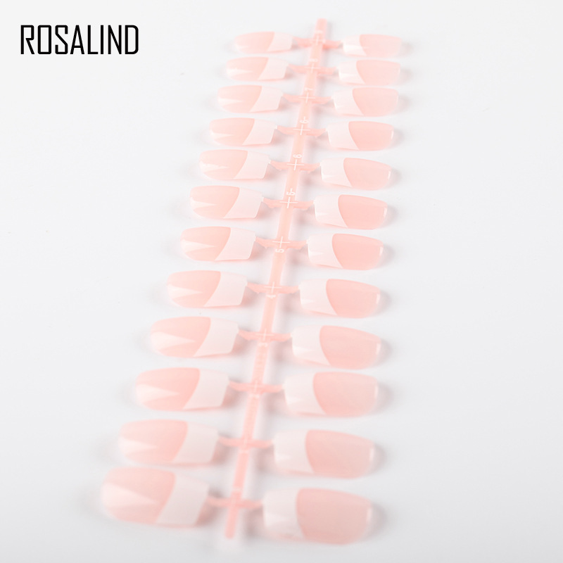 Rosadind指甲片成品防水穿戴式假指甲 抖音网红同款指甲贴片 甲片