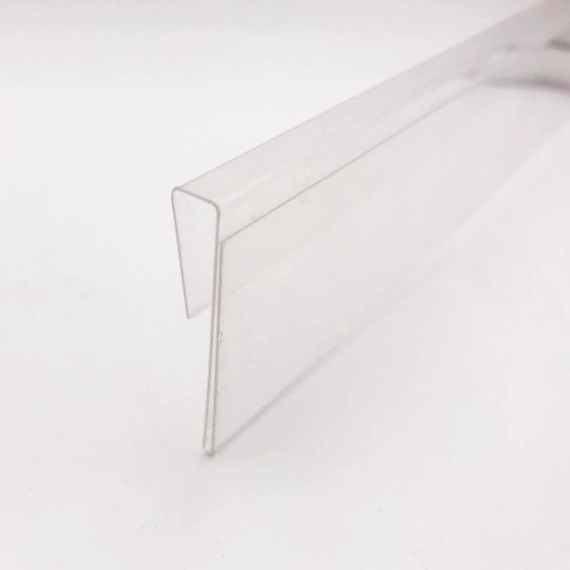 Заводская индивидуальная bending label bar висит высокий знак PET наклейка PVC знак пластик прозрачная балка