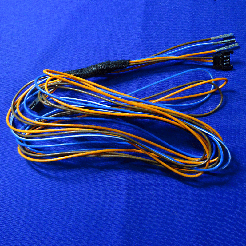 German standard CE car connection harness plug line high temperature flame retardant atmosphere lamp interior 2.0mm terminal connection line