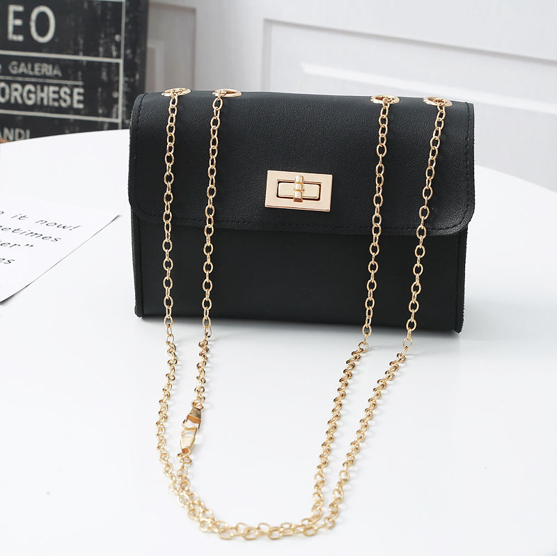 Fashion Chain Shoulder Messenger Small Square Bag Chain Candy Color Shoulder Bag display picture 16