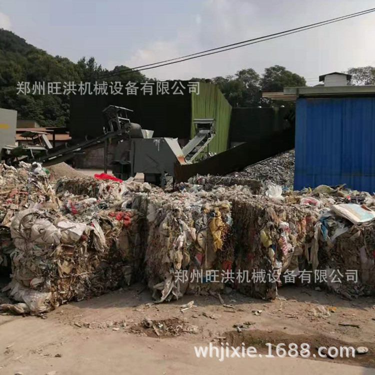 装修垃圾条缝板筛分拣设备 建筑埋填分拣设备 垃圾分拣工艺视频