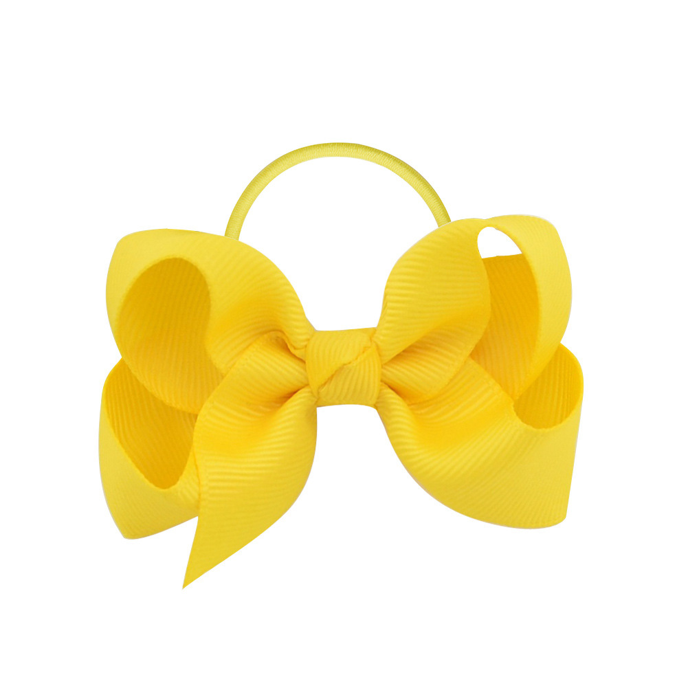 Simple New 20 Color Children's Multi-color Cute Flower Hair Ring Hair Accessories display picture 1