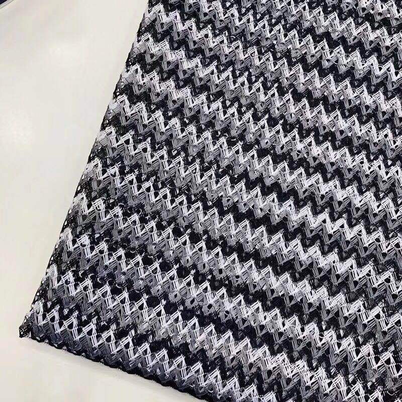 七彩条网布  波浪纹网布 W花型网布