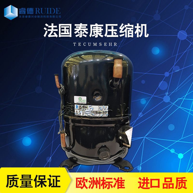 厂家直供中高温全封闭活塞式法国泰康制冷压缩机TFH4540Z制冷设备