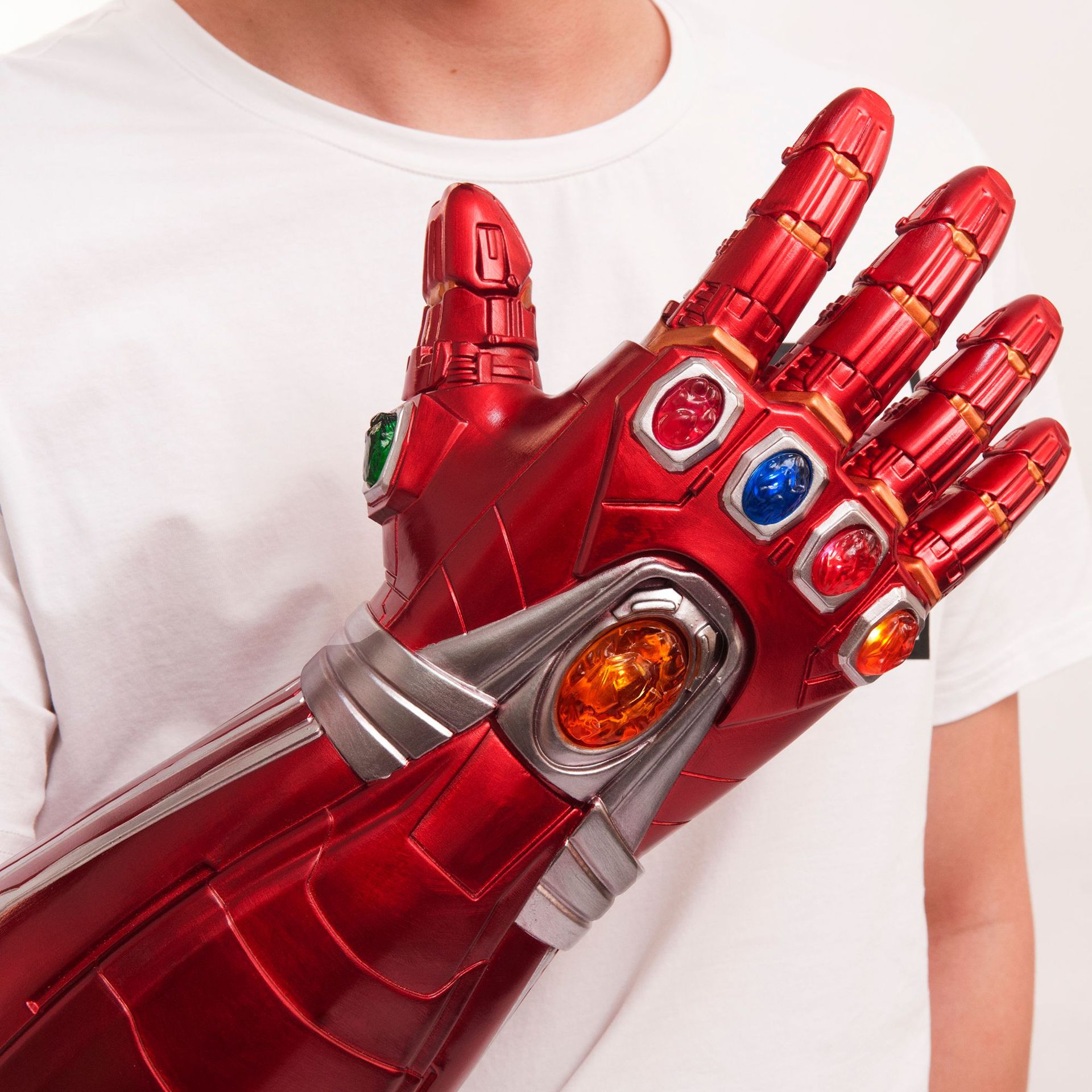 Iron Man Avengers Infinity War Gauntlet Adult Glove w/Removable LED