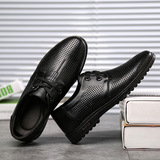 Мужские сандалии, мягкая дышащая повседневная обувь для кожаной обуви, кожаные летние туфли, из натуральной кожи, воловья кожа