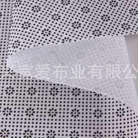 供应2MM无纺布点塑，无纺布滴塑，80克无纺布防滑，滴塑布现货。