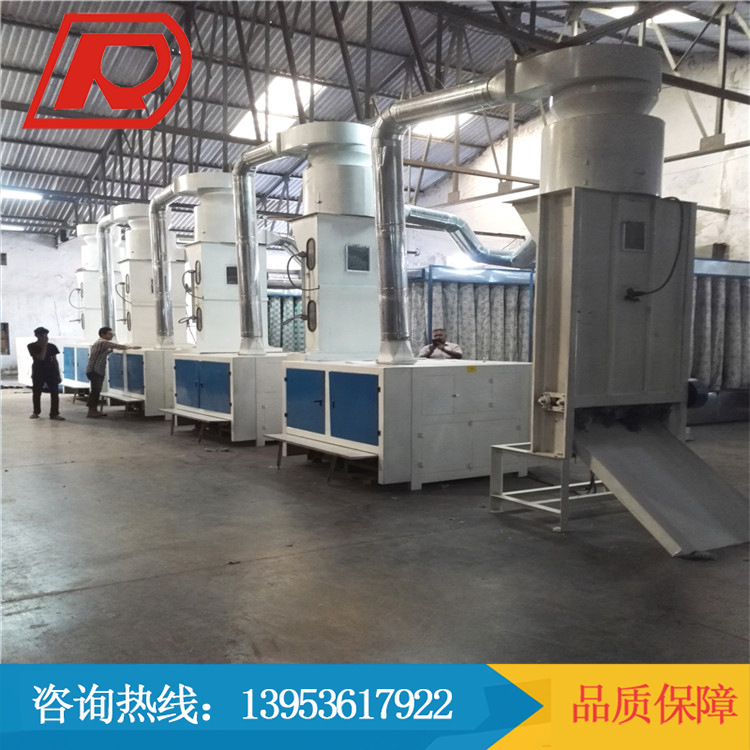 纺织材料回收线 无纺布废旧服装纤维回收线 线