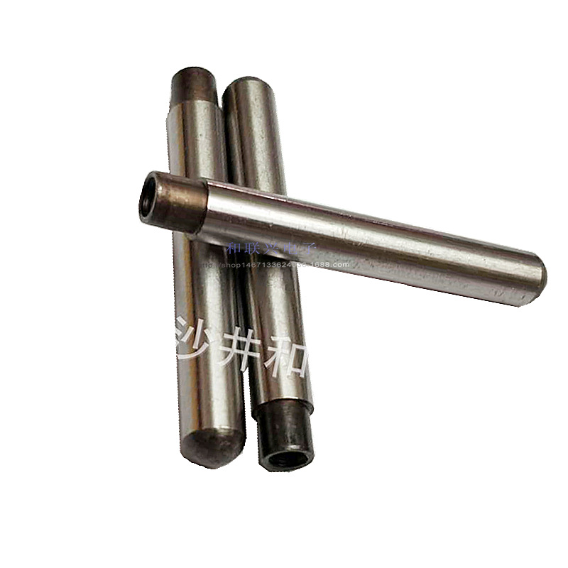 治具导杆 治具配件6*45内牙导柱轴承导杆 轴承杆测试架配件