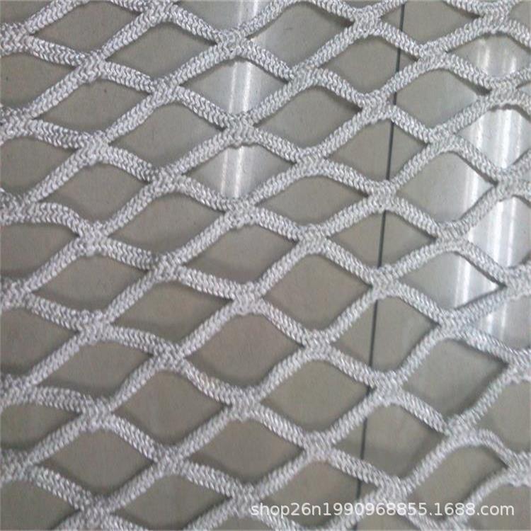 白色涤纶经编无结网1