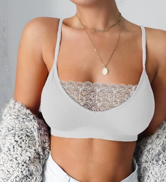 lace tube top
