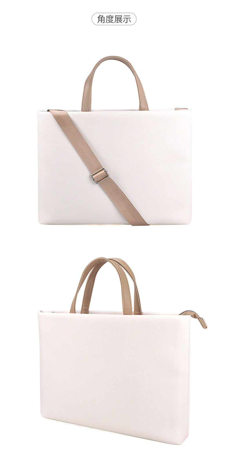Wholesale portable laptop bags, single-shoulder bags, briefcases, 1345.6-inch fashionable laptops with logo printing available undefined