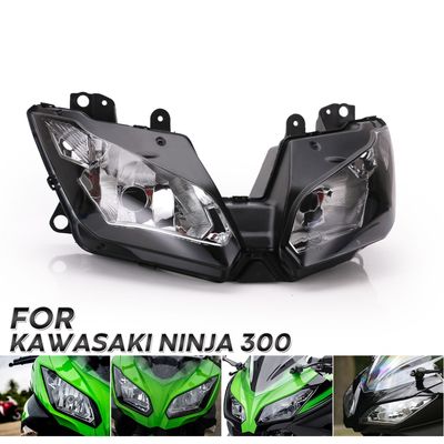 跨境摩托改装配件前大头灯蒙太奇适用于 川崎忍者300 EX300 13-15