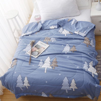 Clearance Washed cotton Summer quilt summer quilt summer Single student dormitory Cool in summer summer quilt