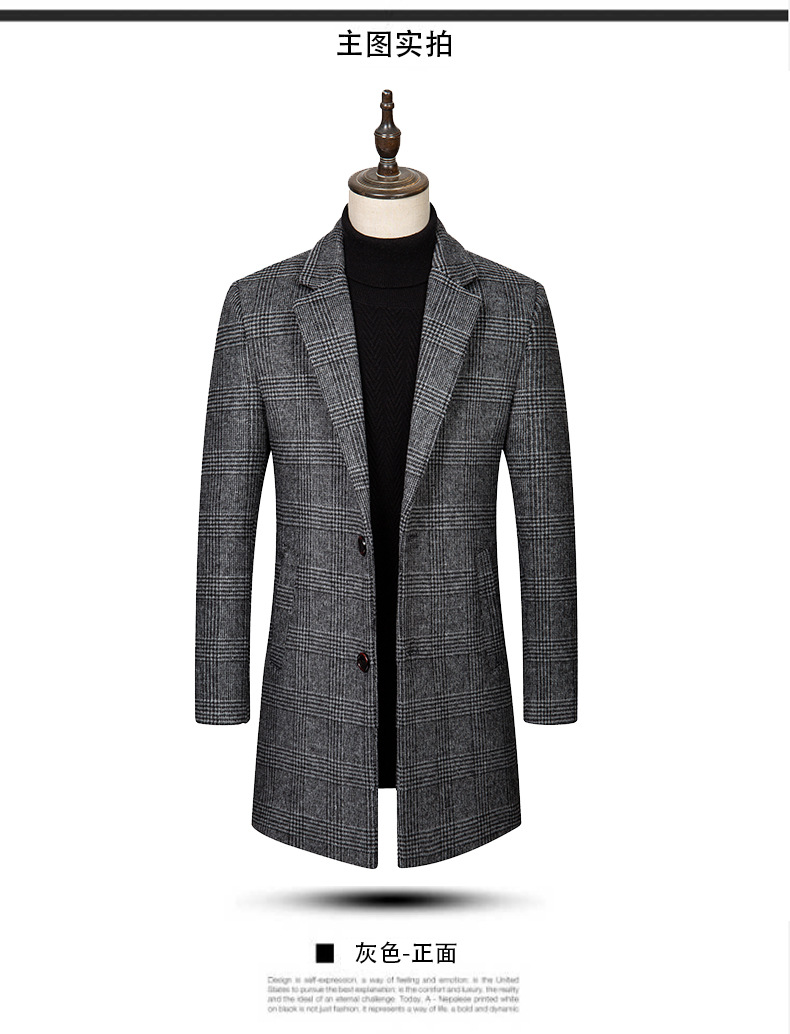 Manteau homme en Laine - Ref 3419676 Image 23