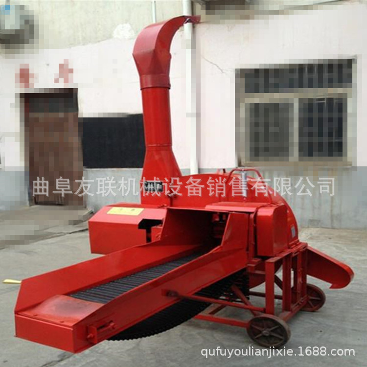 玉米揉丝粉碎机 小型家用两相电秸秆粉碎揉丝机 铡草揉丝粉碎机64