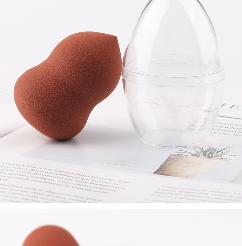 Wet And Dry Dual-use Non-latex Water Droplets Gourd Powder Puff Big Beauty display picture 10