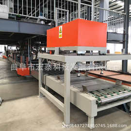 大型自动化菱镁板生产线  玻镁防火板设备 氧化镁板制板机