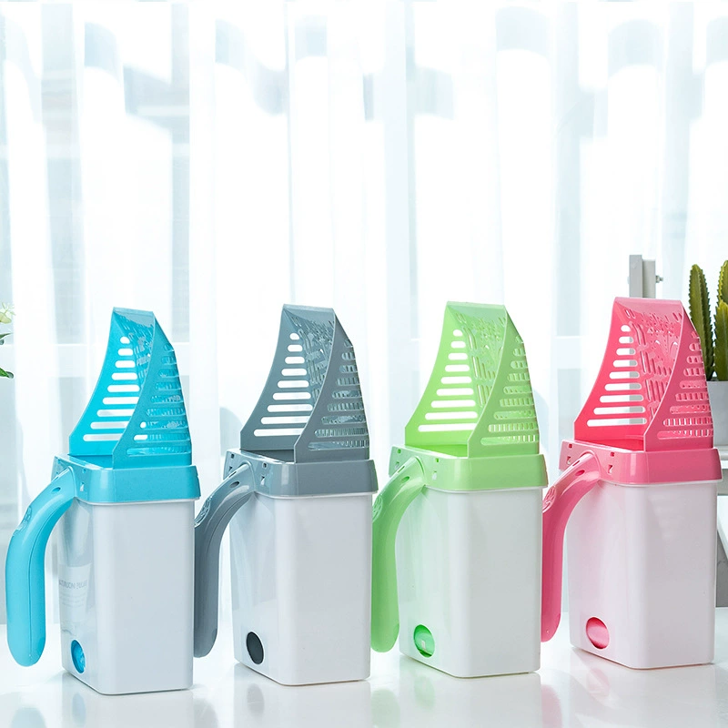 [Индивидуальная обработка] Интегрированная Лопата для кошачьих туалетов Лопата Для Кошачьих экскрементов артефакт пластиковые изделия